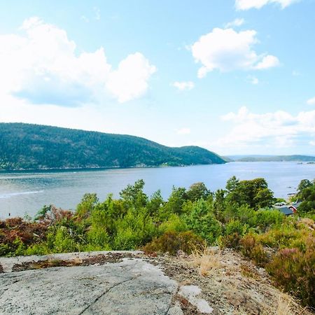 Funky Cabin With A Panoramic View Of The Oslofjord Nordre Frogn Extérieur photo