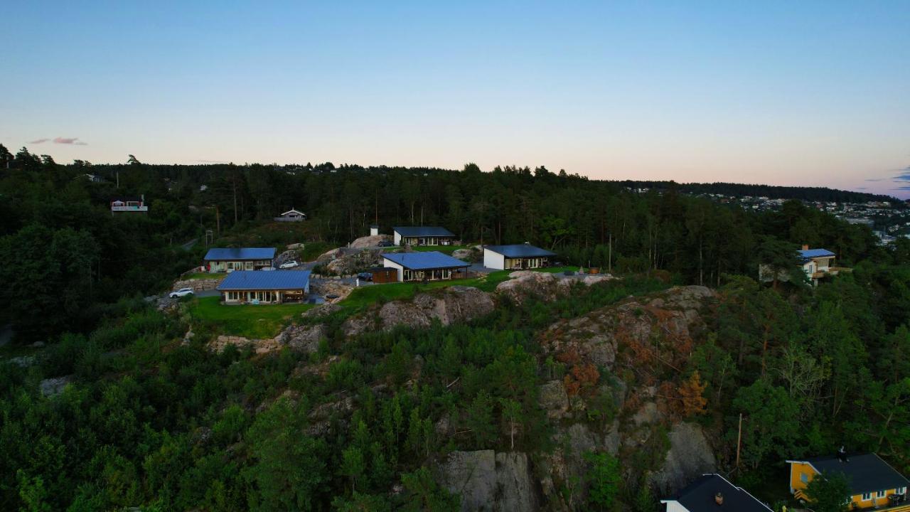 Funky Cabin With A Panoramic View Of The Oslofjord Nordre Frogn Extérieur photo